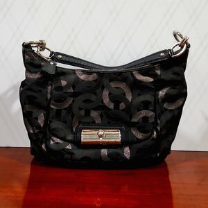Black Coach Shoulder Bag